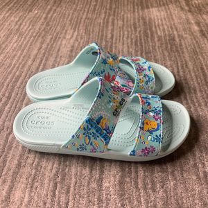 Crocs x Vera Bradley x Disney’s The Little Mermaid Ariel Clog Women 7 Men 5 NEW